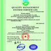 江苏南洋泵业有限公司 ISO9001(英文)